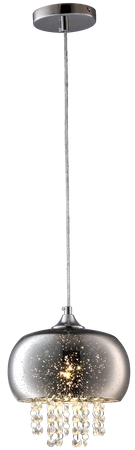 Nowoczesna lampa wisząca STARLIGHT CHROME ML3789