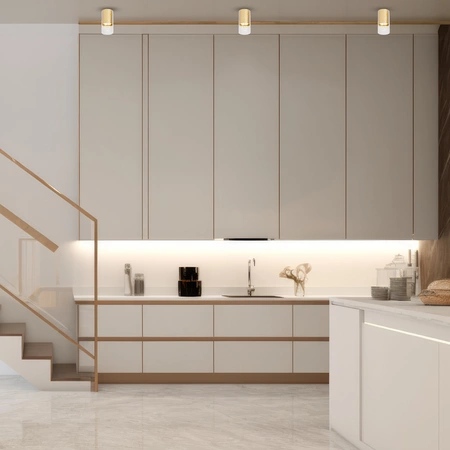 Oprawa Ricky Downlight Złoty 1xGU10