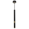 Lampa wisząca MONZA, MLP6333, czarny/złoty, 1x8W G9