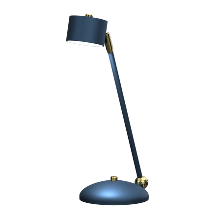 Lampka biurkowa ARENA, MLP7776, niebieski/złoty, 1x11W GX53