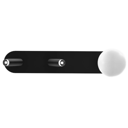 Lampa sufitowa SIRIO, MLP8405, czarny/biały, 3x25W G9