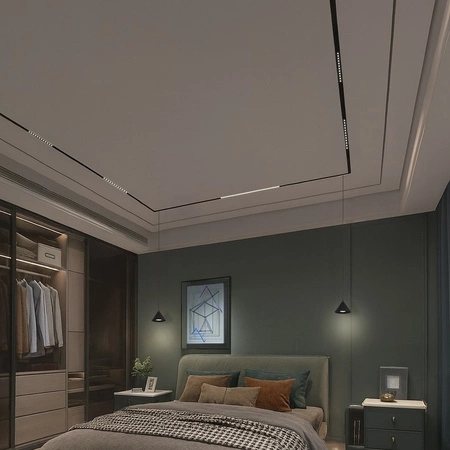 Magnetic track pendant cone 5mm 7W 4000K