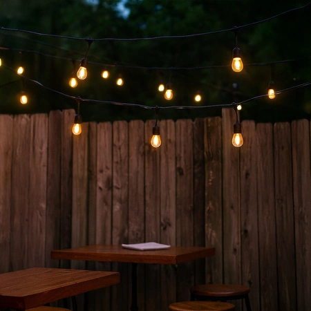 Girlanda zewnętrzna Summer Time 6,6m S14 Filament 2200K 36V 10xE27 IP44