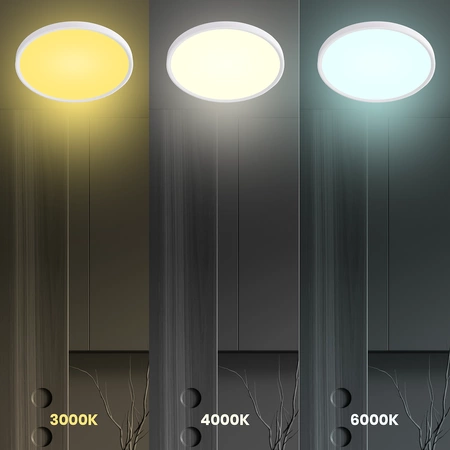 Plafon MAQ 50W 3CCT Biały