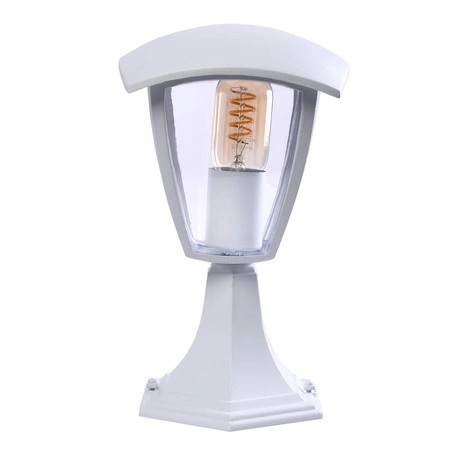 Lampa ogrodowa stojąca FOX WHITE 1xE27 Mała EKO3513