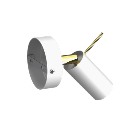 Kinkiet PRESTON GOLD/WHITE 1x mini GU10