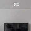 Lampa sufitowa plafon DIXIE WHITE 3x GX53 szer. 30cm | biały
