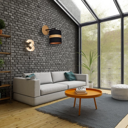 Nowoczesny kinkiet TERRA 1xE27 MLP6289