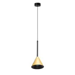 Lampa Wisząca Cone Złoty 1xGU10