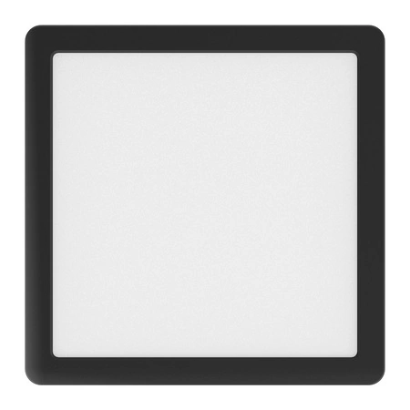 Plafon Evora Czarny Square 24W 3CCT