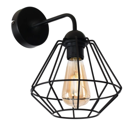 INDUSTRIALNY Kinkiet COLIN BLACK 1xE27 MLP4788