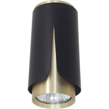 FLOWER BLACK GOLD DOWNLIGHT 1xGU10