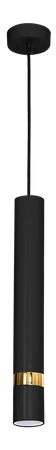 Lampa wisząca JOKER, MLP6079, czarny/złoty, 1x8W GU10
