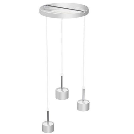 Lampa wisząca ARENA, MLP7780, biały/srebrny, 3x11W GX53