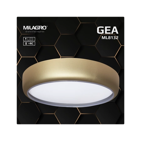 Plafon GEA GOLD 36W LED, Ø390 mm, ML8132