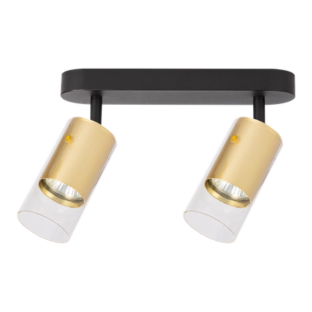 Oprawa Ricky Spot Złoty 2xGU10