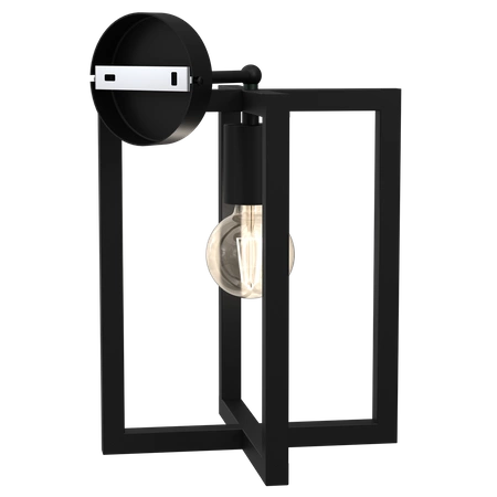 Kinkiet ARNOLD, MLP8561, czarny, 1x60W E27