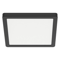 Plafon Evora Czarny Square 24W 3CCT