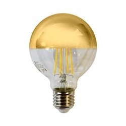 Żarówka Filamentowa LED 5,5W E27 G80 kula GOLD barwa ciepła EKZF7810