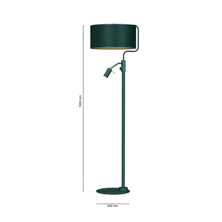 Lampa stojąca VERDE GREEN 1xE27 + 1x mini GU10