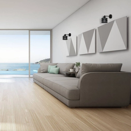 Kinkiet LARS BLACK 1xE27 MLP797