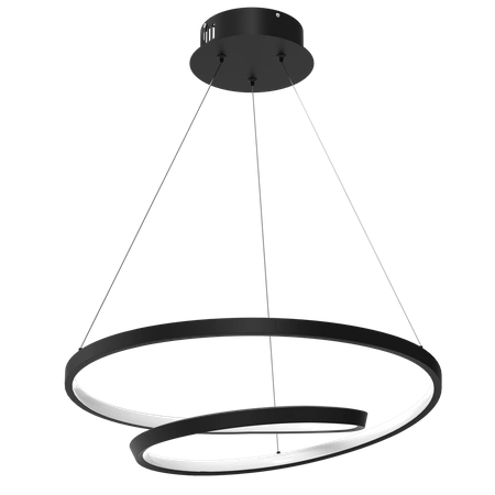 Lampa wisząca LUCERO, ML7948, czarna, 48W LED, barwa neutralna 4000K