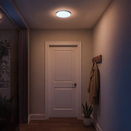 Plafon MAYA CHROME 15W LED IP44 Ø330 mm