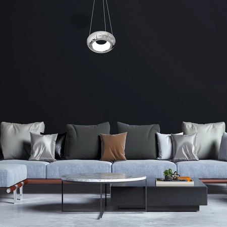 Zwis pojedyńczy LED MERCURIO chrom 25cm