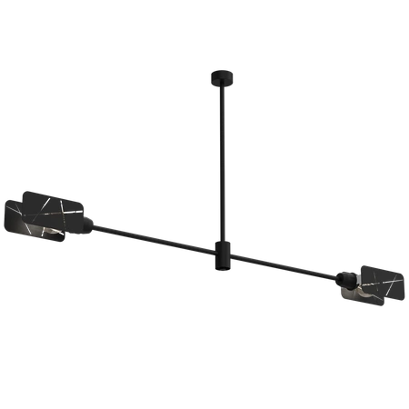 Lampa sufitowa ASTRA, MLP8678, czarna, 2x60W E27