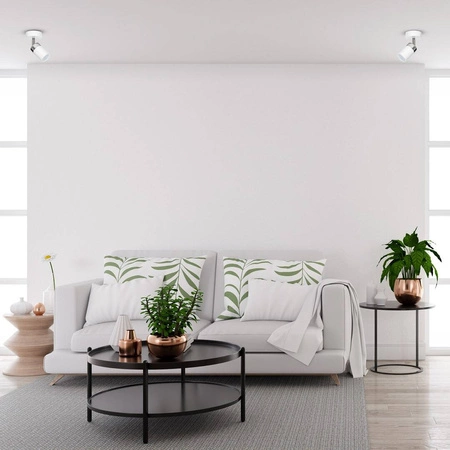 Kinkiet nowoczesny reflektorek tuba JOKER biały