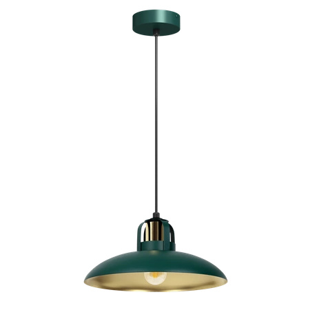 Lampa wisząca FELIX GREEN/GOLD 1xE27