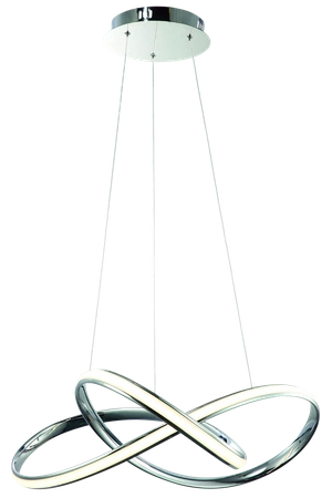 Lampa wisząca CAPPIO, ML3806, chrom, 36W LED, barwa neutralna 4000K
