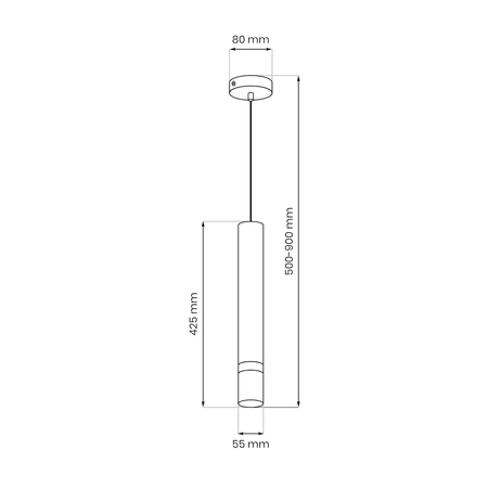 Lampa wisząca JOKER CASHMERE/GOLD 1xGU10