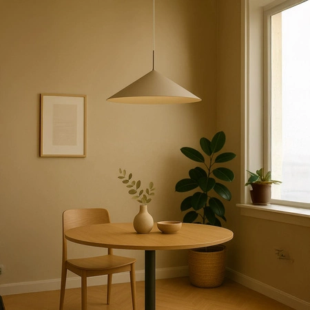 Lampa wisząca CAPITAL TAUPE Ø60cm 1xGX53