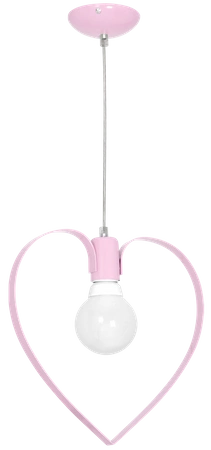 Lampa wisząca AMORE PINK 1xE27 MLP9953