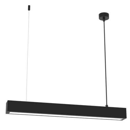 Lampa wisząca LUNGO, MLP8911, czarna, 1xT8 9W LED