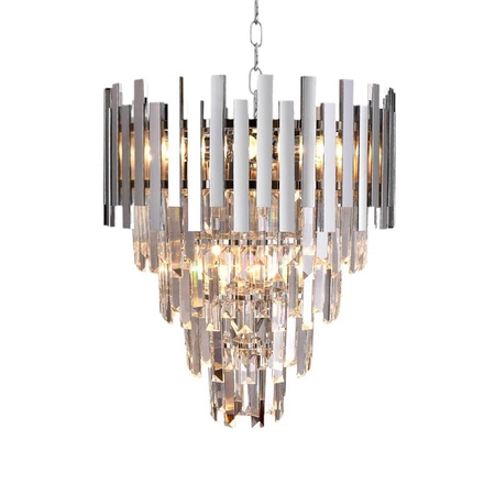 Żyrandol glamour ASPEN II CHROME ML5997
