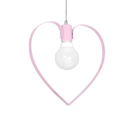 Lampa wisząca AMORE PINK 1xE27 MLP9953