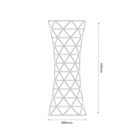 Lampka nocna Tower 1W RGBW