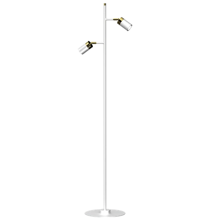 Lampa podłogowa JOKER WHITE/GOLD 1xGU10