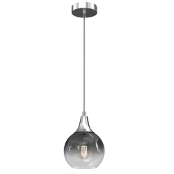 Lampa wisząca MONTE SILVER, 15 cm, MLP8321, srebrna, 1x60W E27