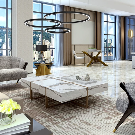 Lampa wisząca GALAXIA, ML8789, czarna, 85W LED, barwa ciepła 3500K