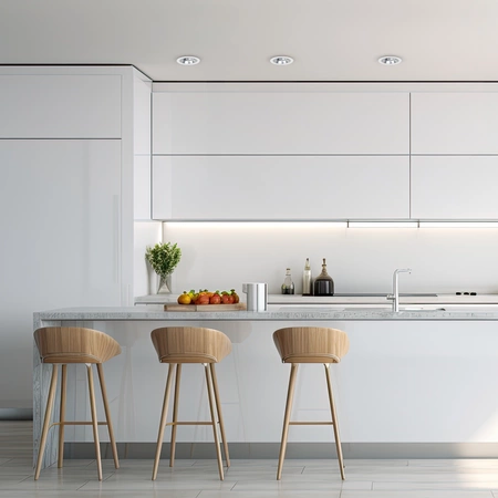 Oprawa podtynkowa Redondo Biały 1xAR111 GU10