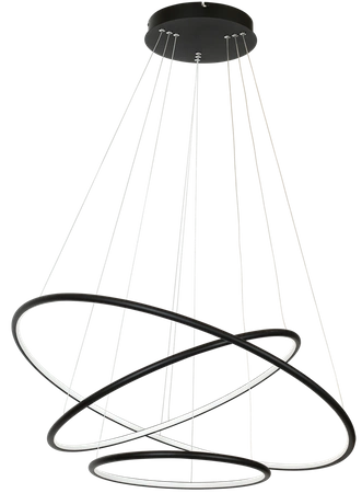 Lampa wisząca ORION BLACK III LED