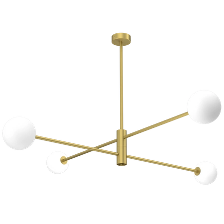 Lampa sufitowa DORI GOLD 4xG9
