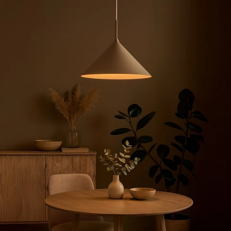 Lampa wisząca CAPITAL TAUPE Ø46cm 1xGX53