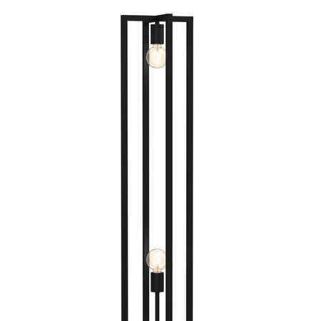 Lampa podłogowa ARNOLD, MLP8566, czarna, 2x60W E27