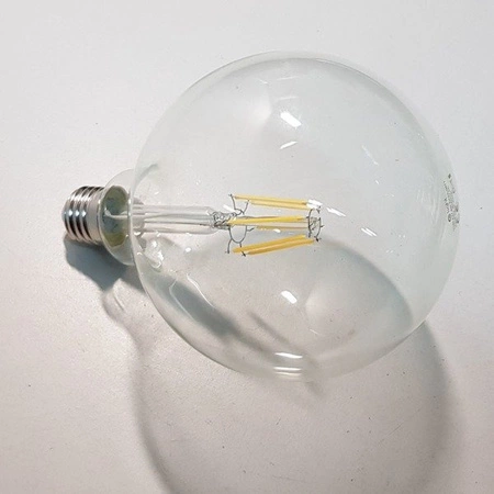 Żarówka Filamentowa LED 7W E27 G120 kulka barwa neutralna 4000K EKZF971