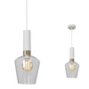 Nowoczesna lampa wisząca ROMA WHITE MLP6487