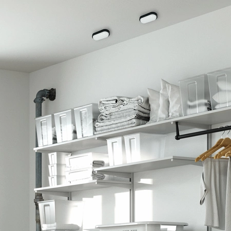 Oprawa Kanałowa Davo Owal 8W 4000K IP64 Czarny